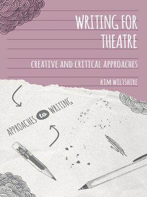cover image of Writing for Theatre